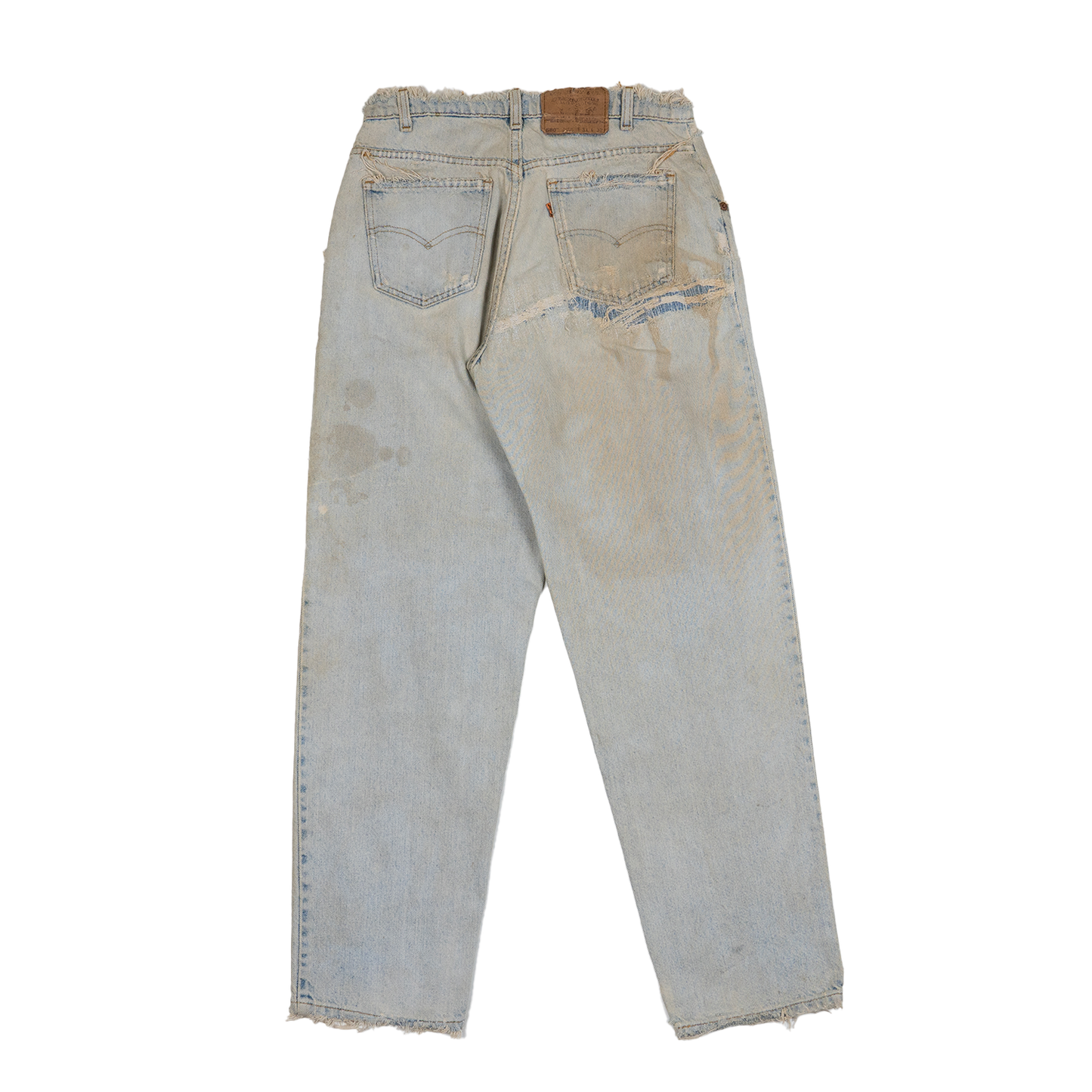 Levi's 580 Orange Tab Distressed Jeans - 90s