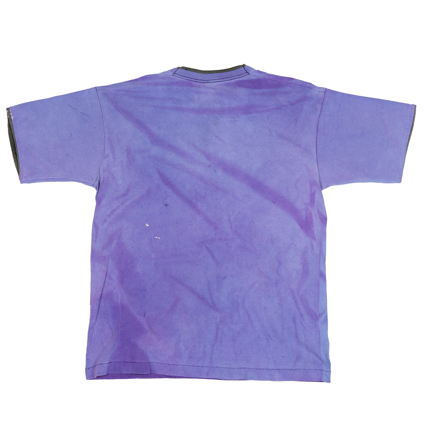 Purple Fruit of the Loom Sun Faded Blank Tee - 90s