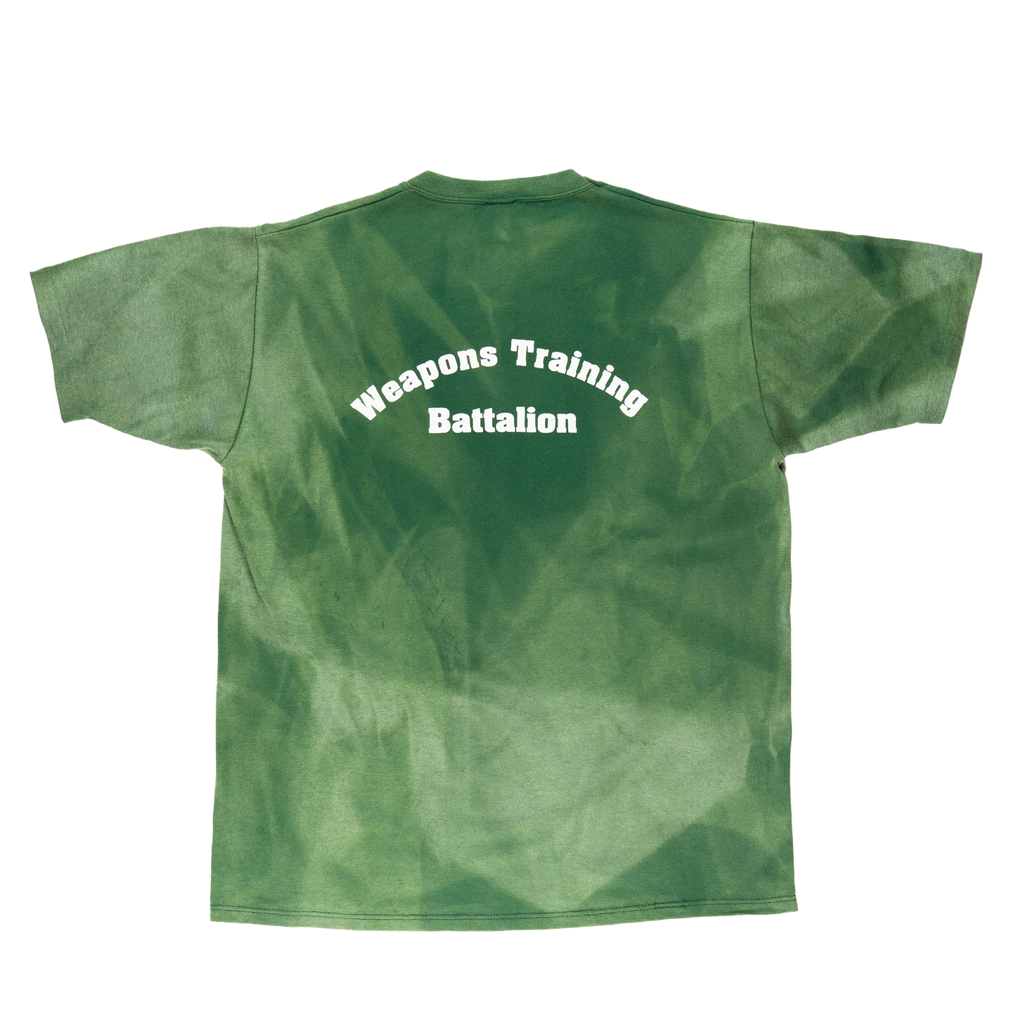 Sun Faded USMC Weapons Training Tee - Back