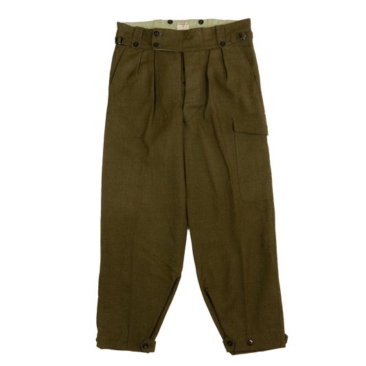 German Military Cargo Wool Pants - 60s