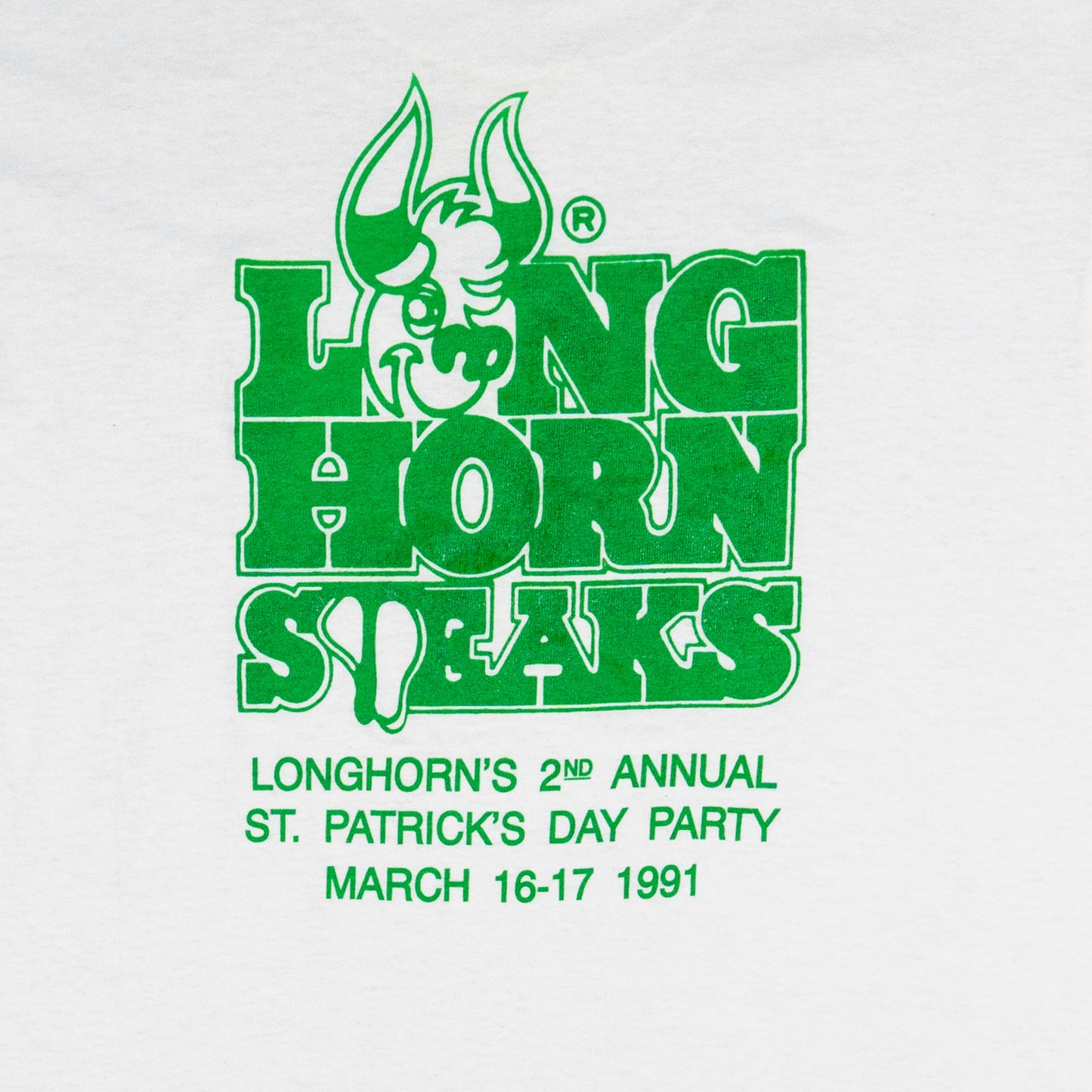 St. Patrick's Day Long Horn Tee - Details