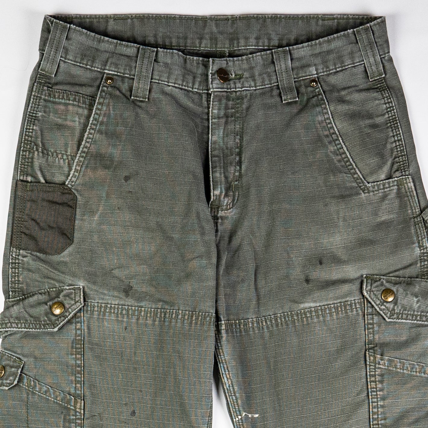 Carhartt Sage Green Ripstop Cargo Pants - Details