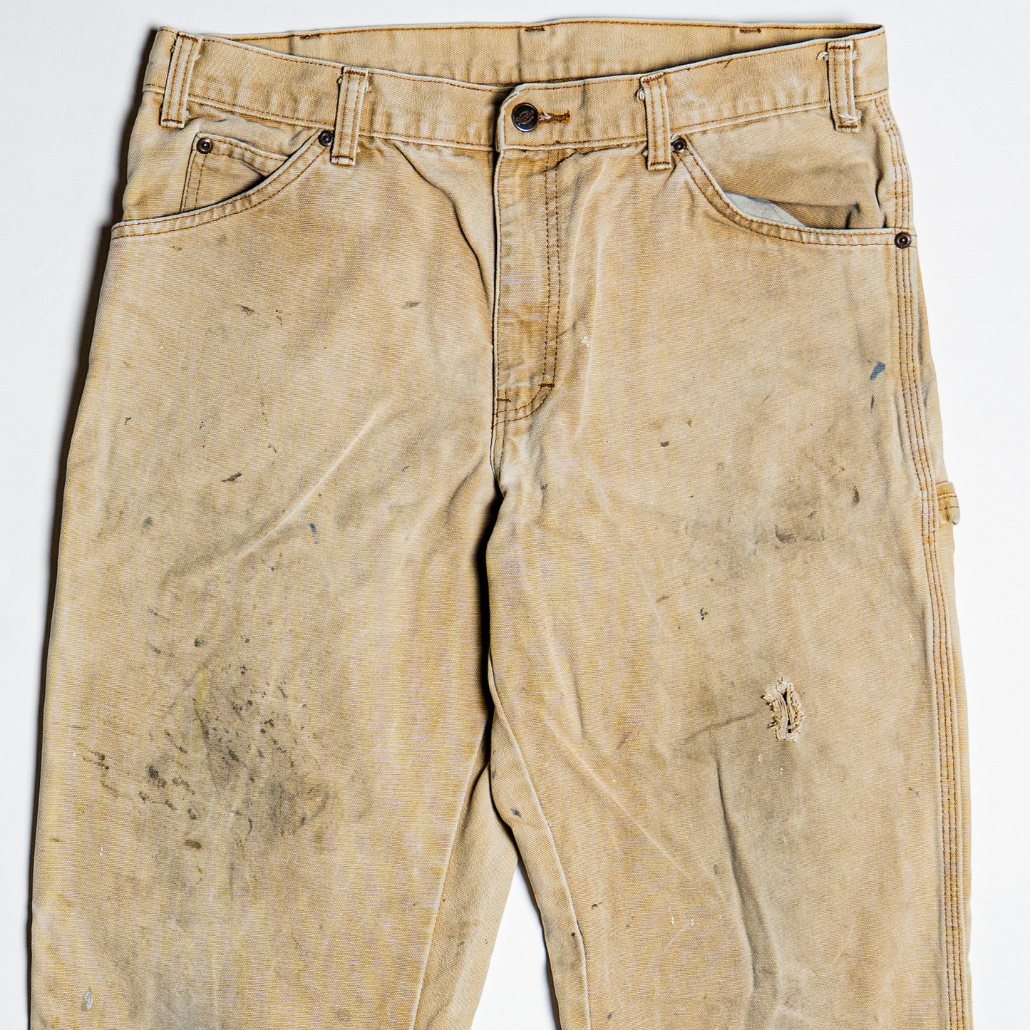 Dickies Faded Tan Painter Pants - Details