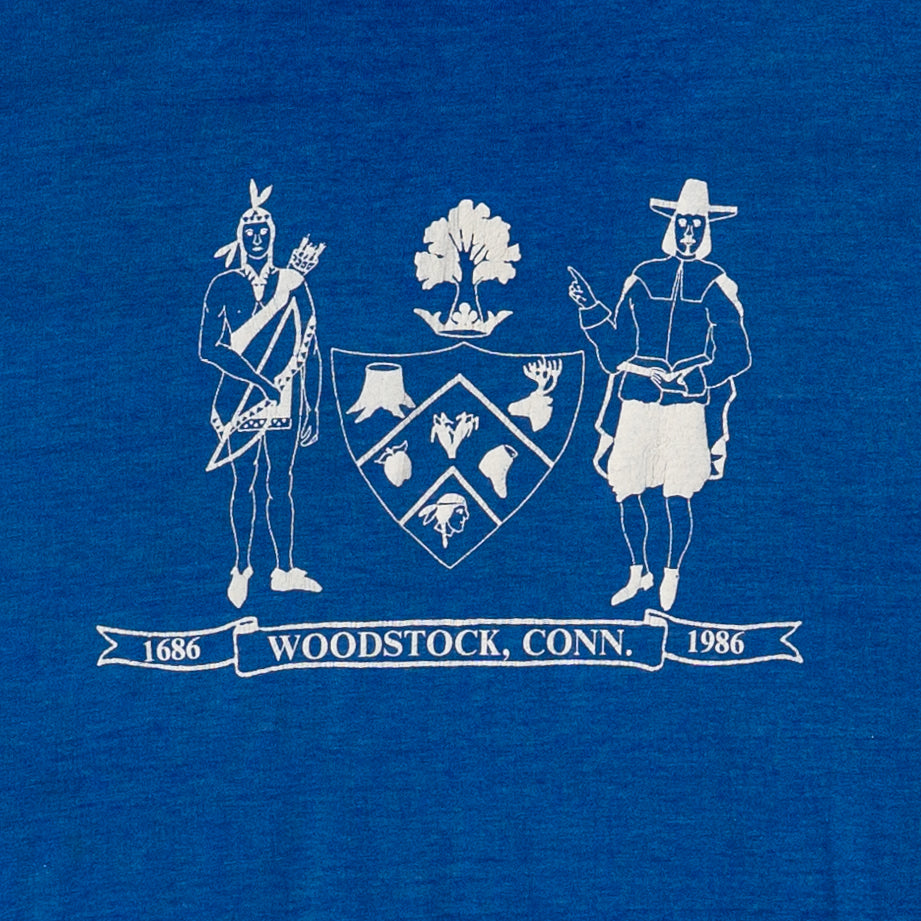 Single Stitch Woodstock, Conn. Graphic Tee - 80s