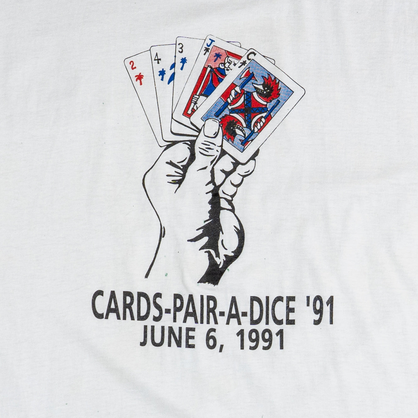 Single Stitch "Cards-Pair-A-Dice" Tee - 90s