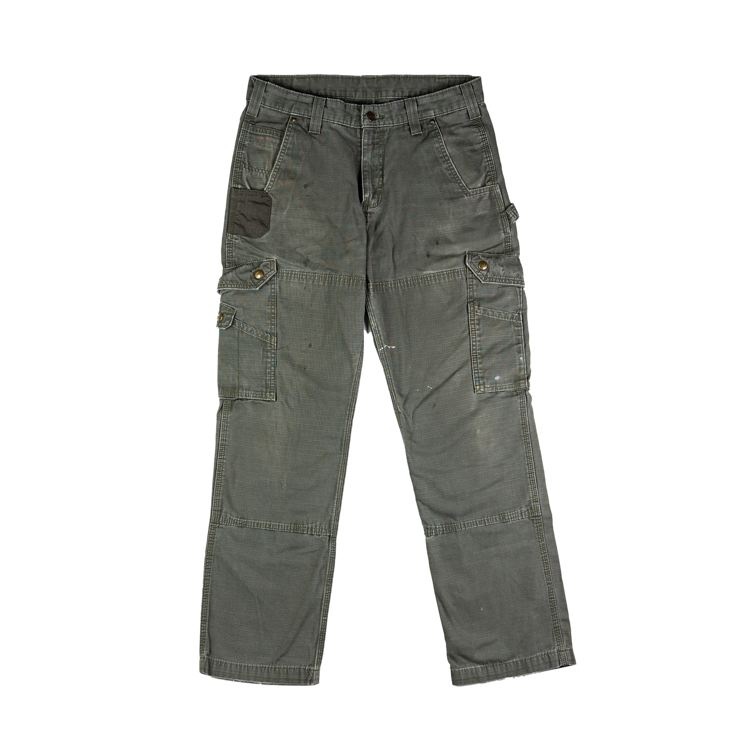 Carhartt Sage Green Ripstop Cargo Pants - Front