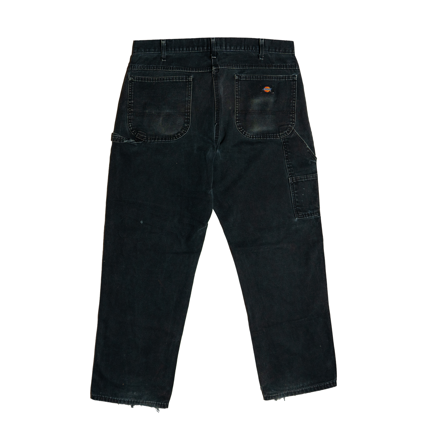Dickies Black Faded Painter Pants - Back
