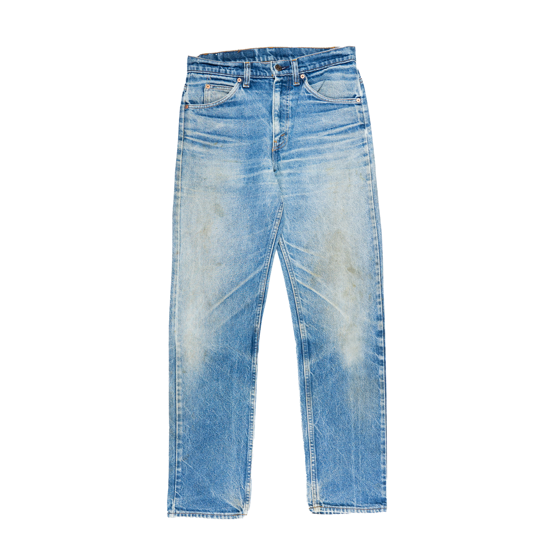 505 Levi’s Orange Tab Jeans - Front