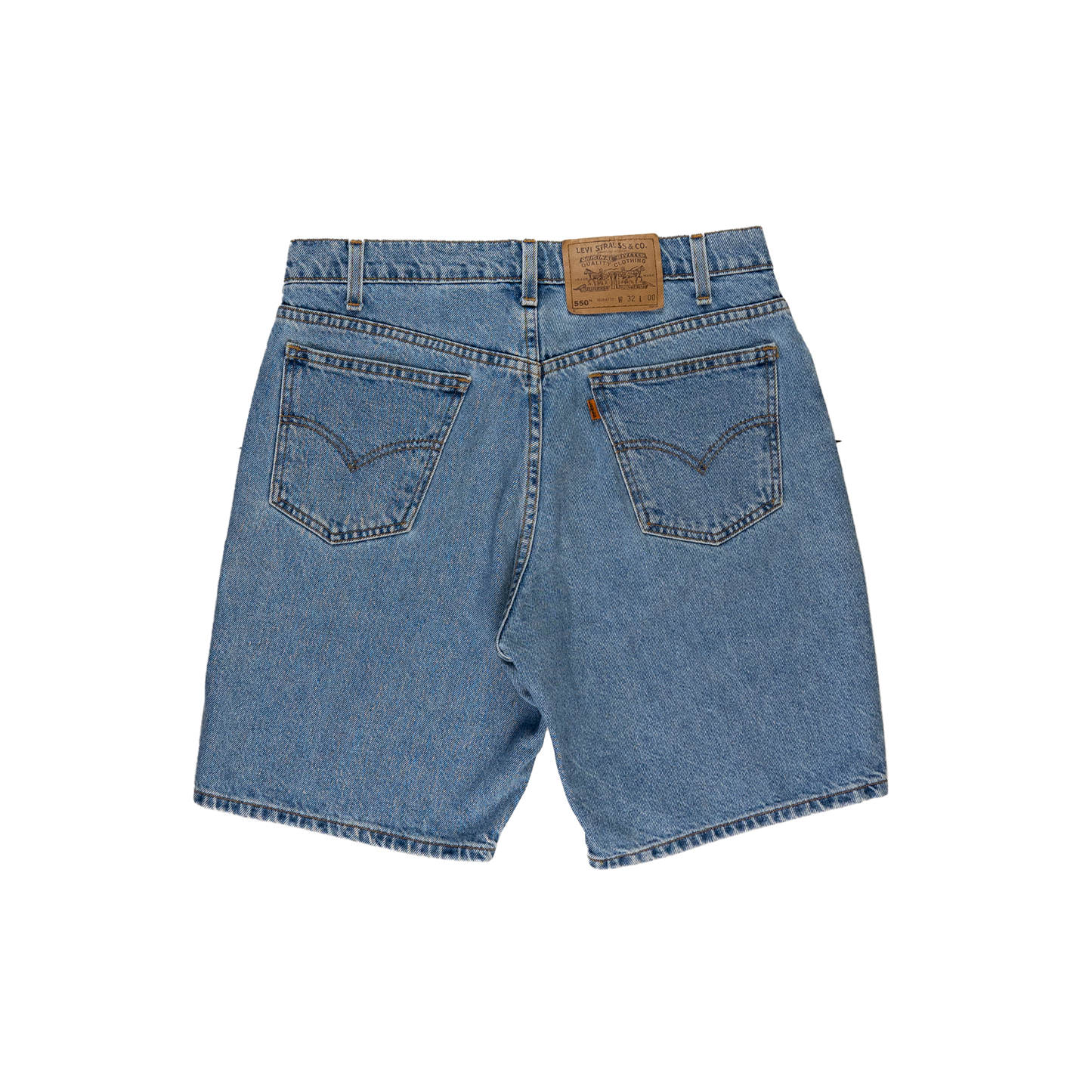 Levis Orange Tab Jean Shorts - Back