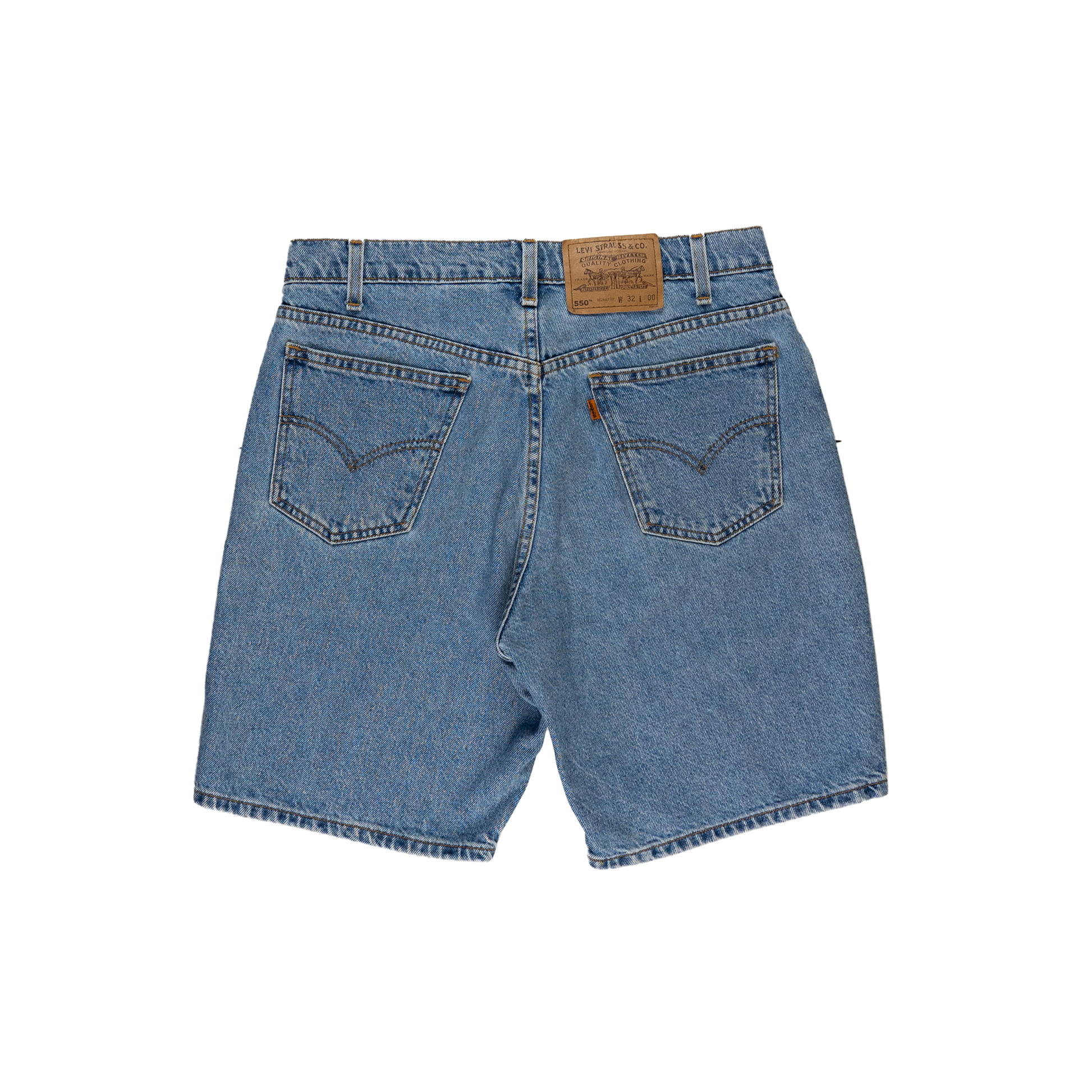 Levis Orange Tab Jean Shorts - Back