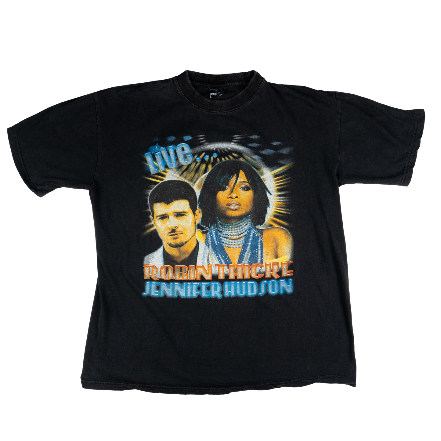 Robin Thicke & Jennifer Hudson Graphic Tee - Front