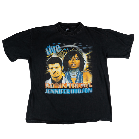 Robin Thicke & Jennifer Hudson Graphic Tee - Front