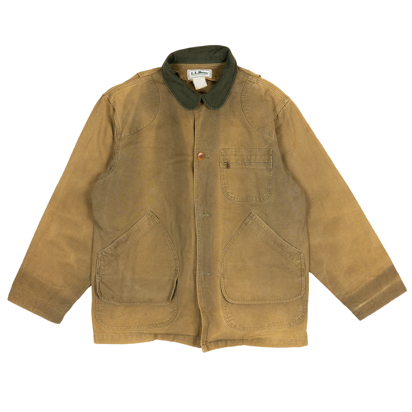 Brown L.L. Bean Cargo Work Jacket - 90s