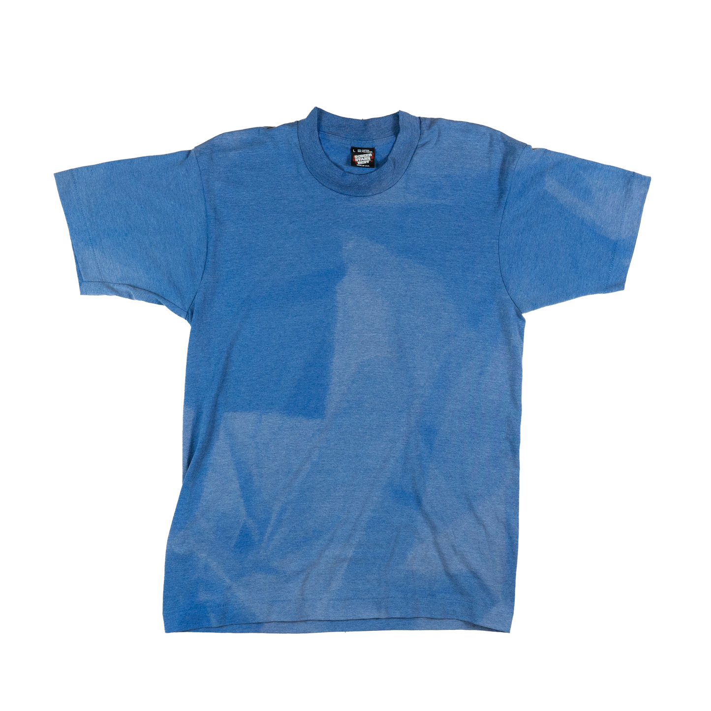 Sun Faded Single Stitch Blank Tee - Front