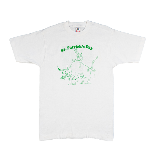 St. Patrick's Day Long Horn Tee - Front