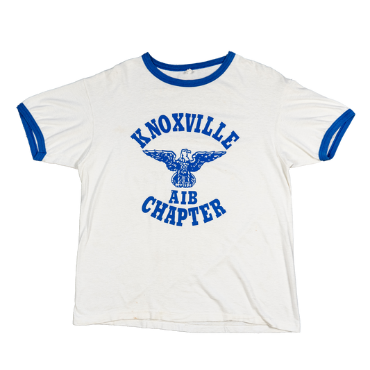 "Knoxville AIB Chapter" Ringer Tee - Front