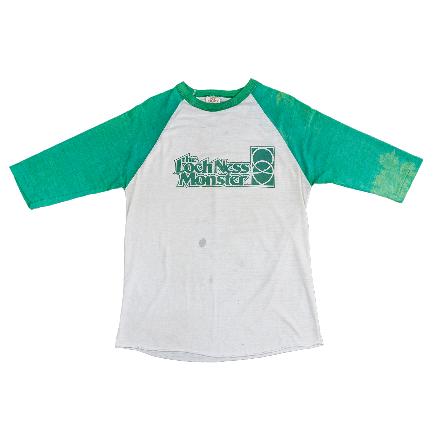 The Lochness Monster Raglan Tee - 80s