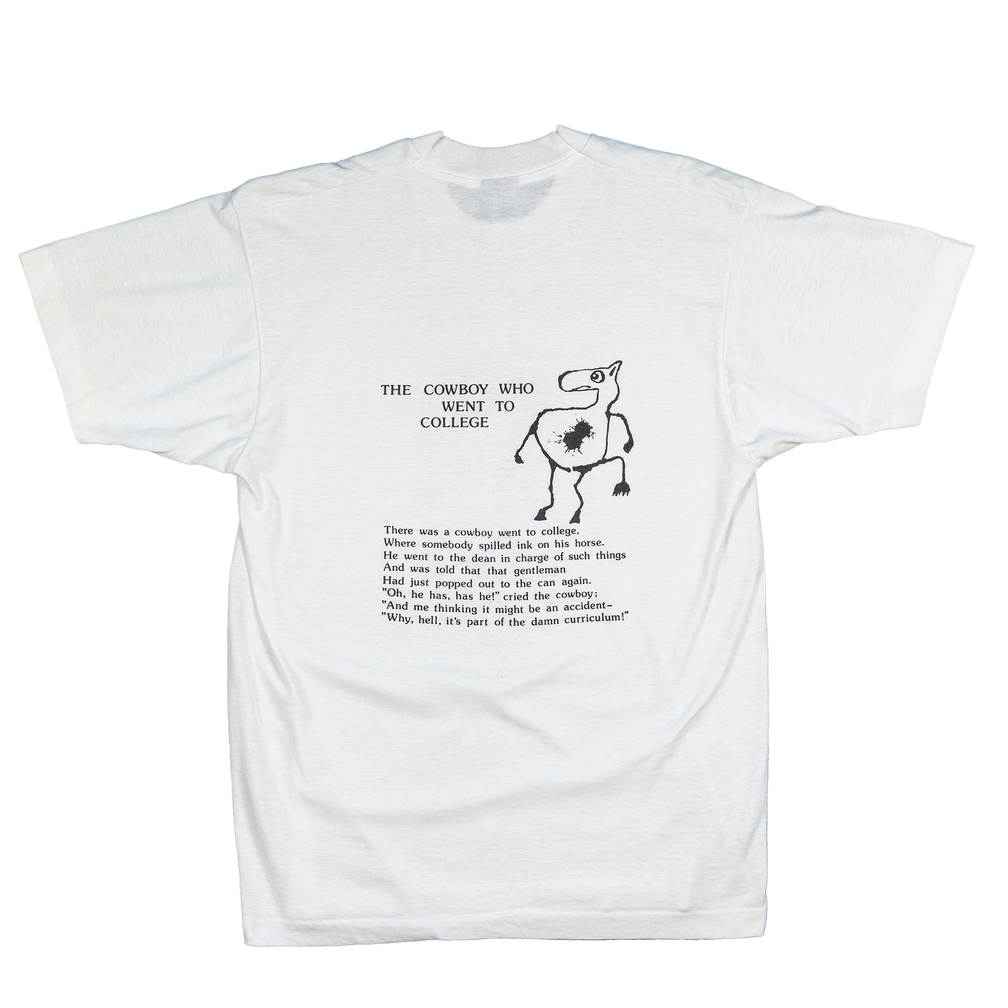 Kenneth Patchen Festival Tee - Back