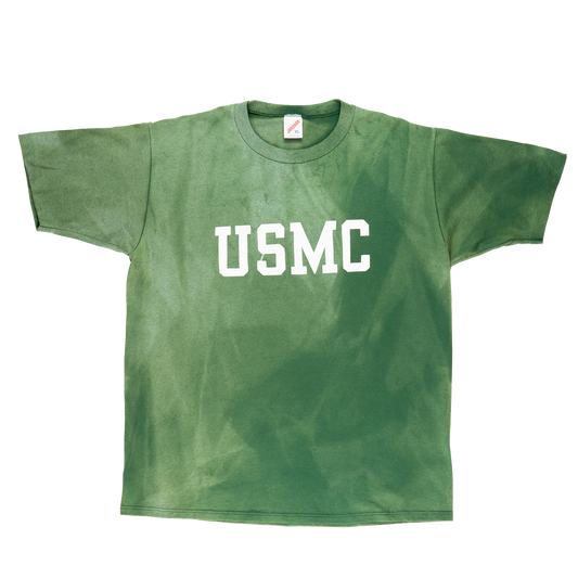 Sun Faded USMC Weapons Training Tee - Front