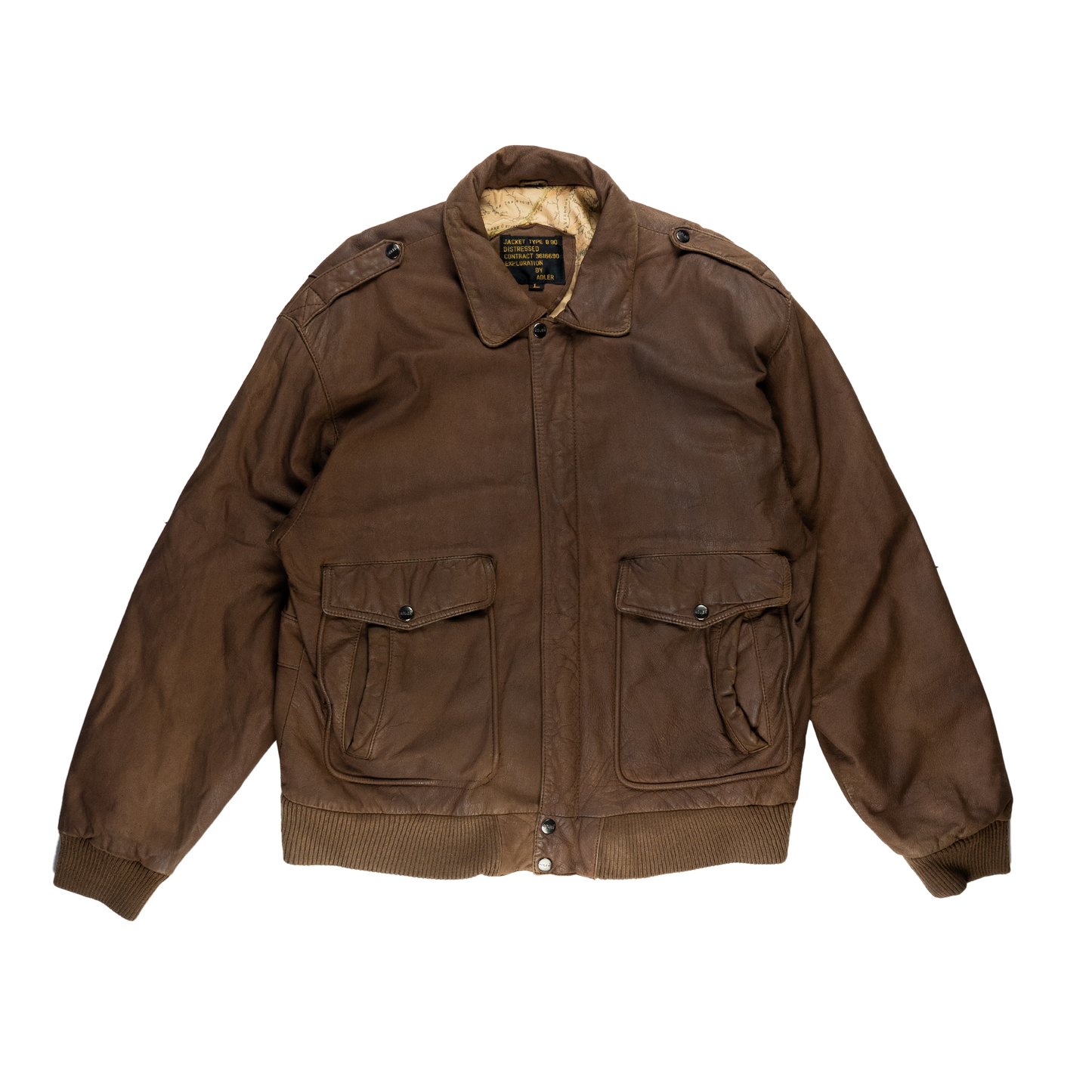 Adler Type B90 Leather Jacket - Front