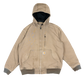 Tan Utilitarian Carhartt Hooded Jacket - 00s