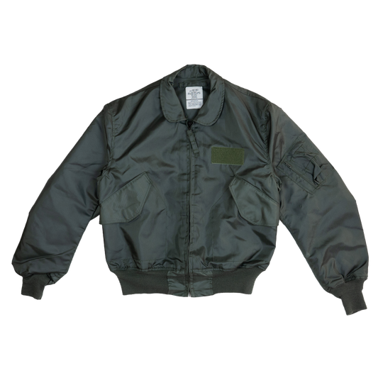 U.S. Air Force Full Zip Flight Jacket - 70s