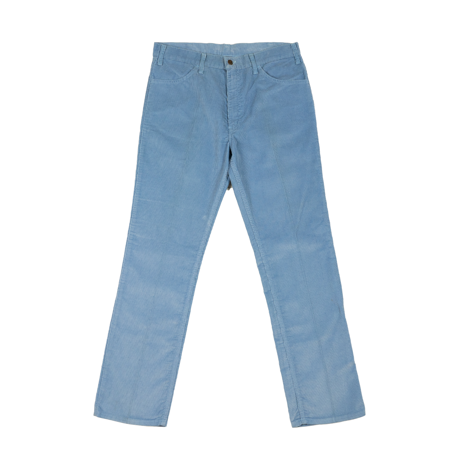 Levi's Baby Blue White Tab Corduroy Pants - 80s