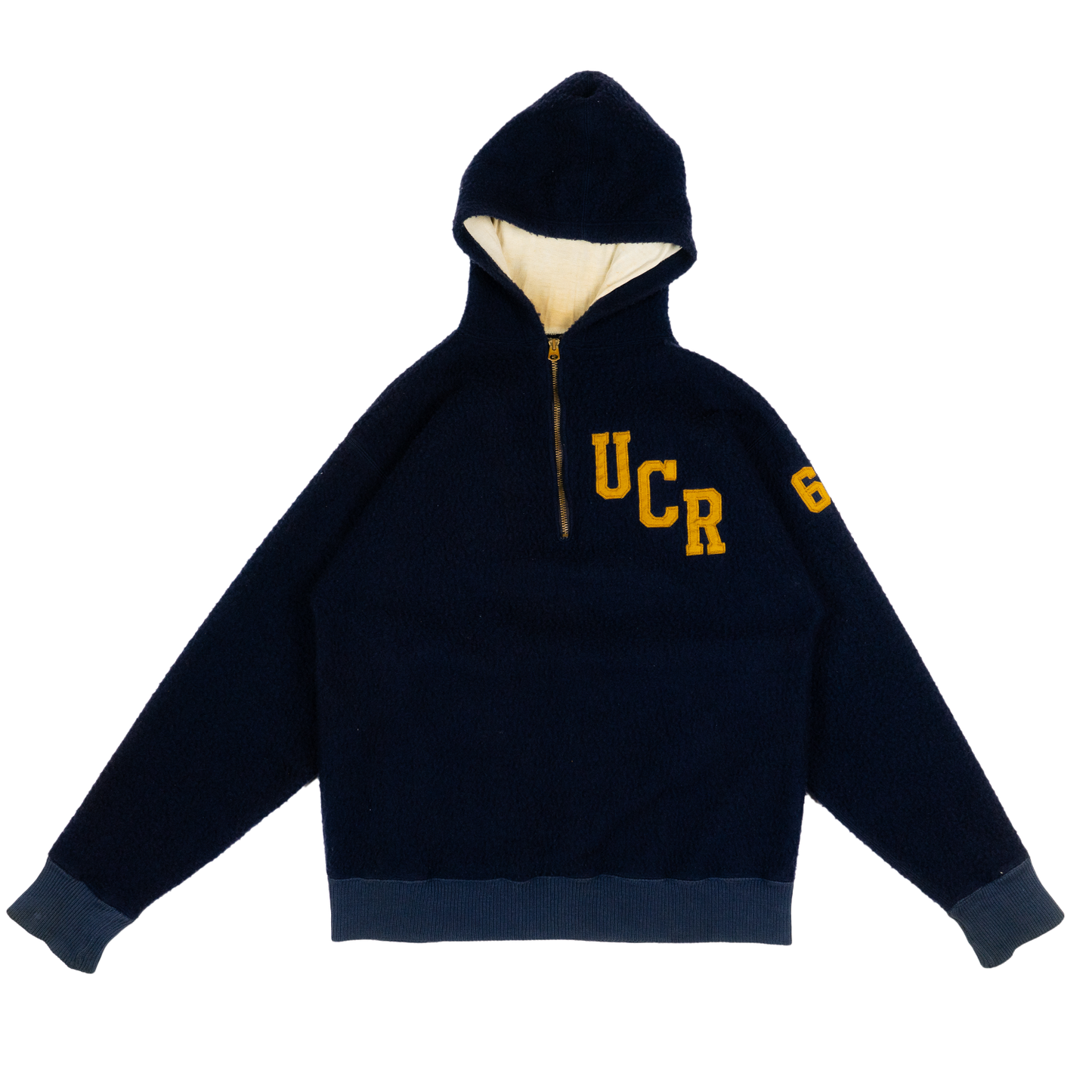 UCR Champion Knit Quarter Zip Hoodie - 50s