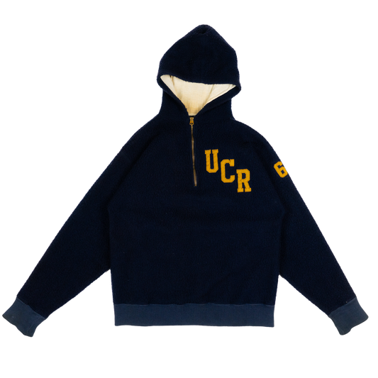 UCR Champion Knit Quarter Zip Hoodie - 50s