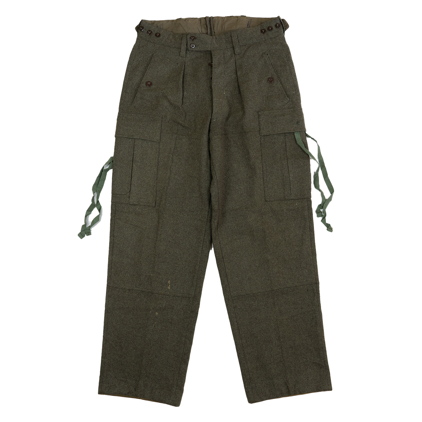 German Military Wool Bulag Munchen Cargo Pants - 60s