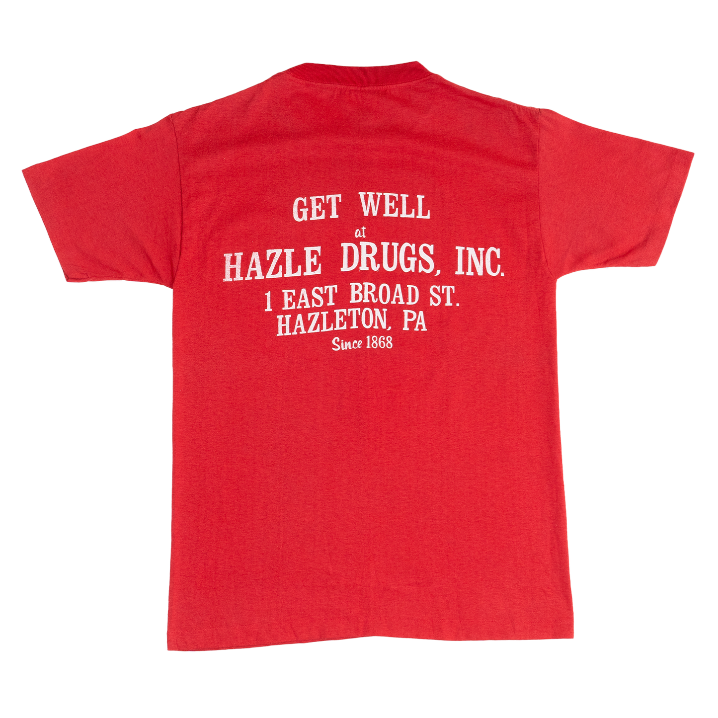 Single Stitch Hazle Drugs, INC. Tee - 70s