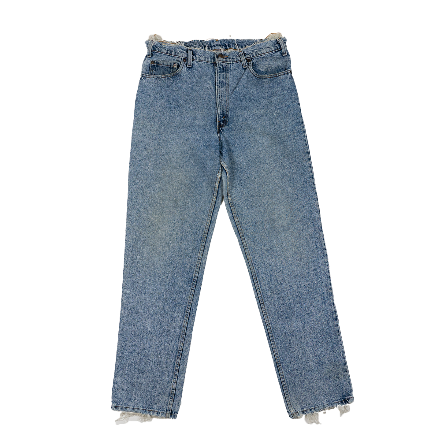 Levi's 540 Distressed Dark Wash Jeans - 90s