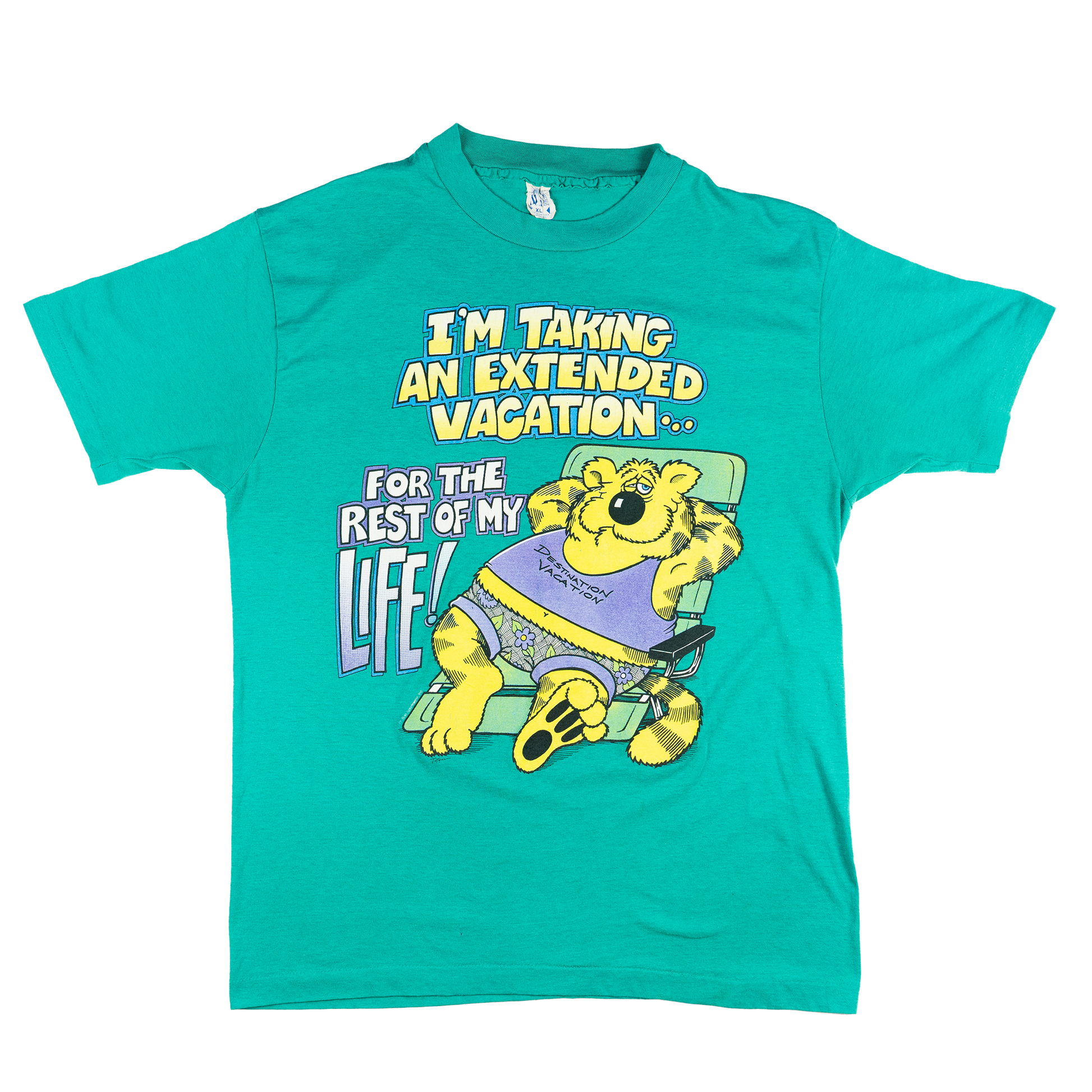 Extended Vacation" Graphic Tee - Front