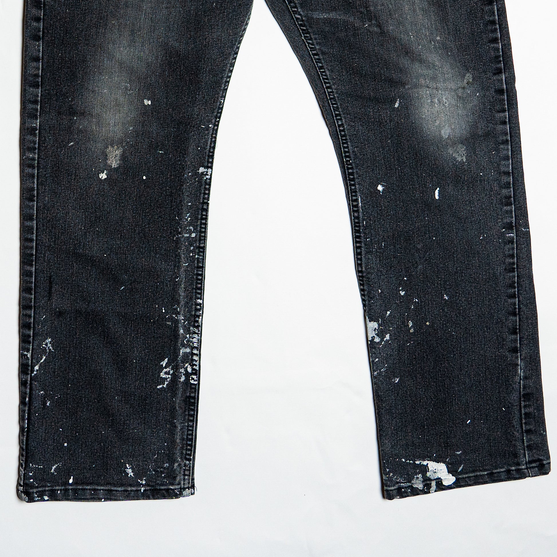 Dickies Paint Splatter Black Pants - Details