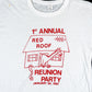 Red Roof Reunion Party Single Stitched Tee - 80s