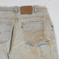 Levi's 580 Orange Tab Distressed Jeans - 90s