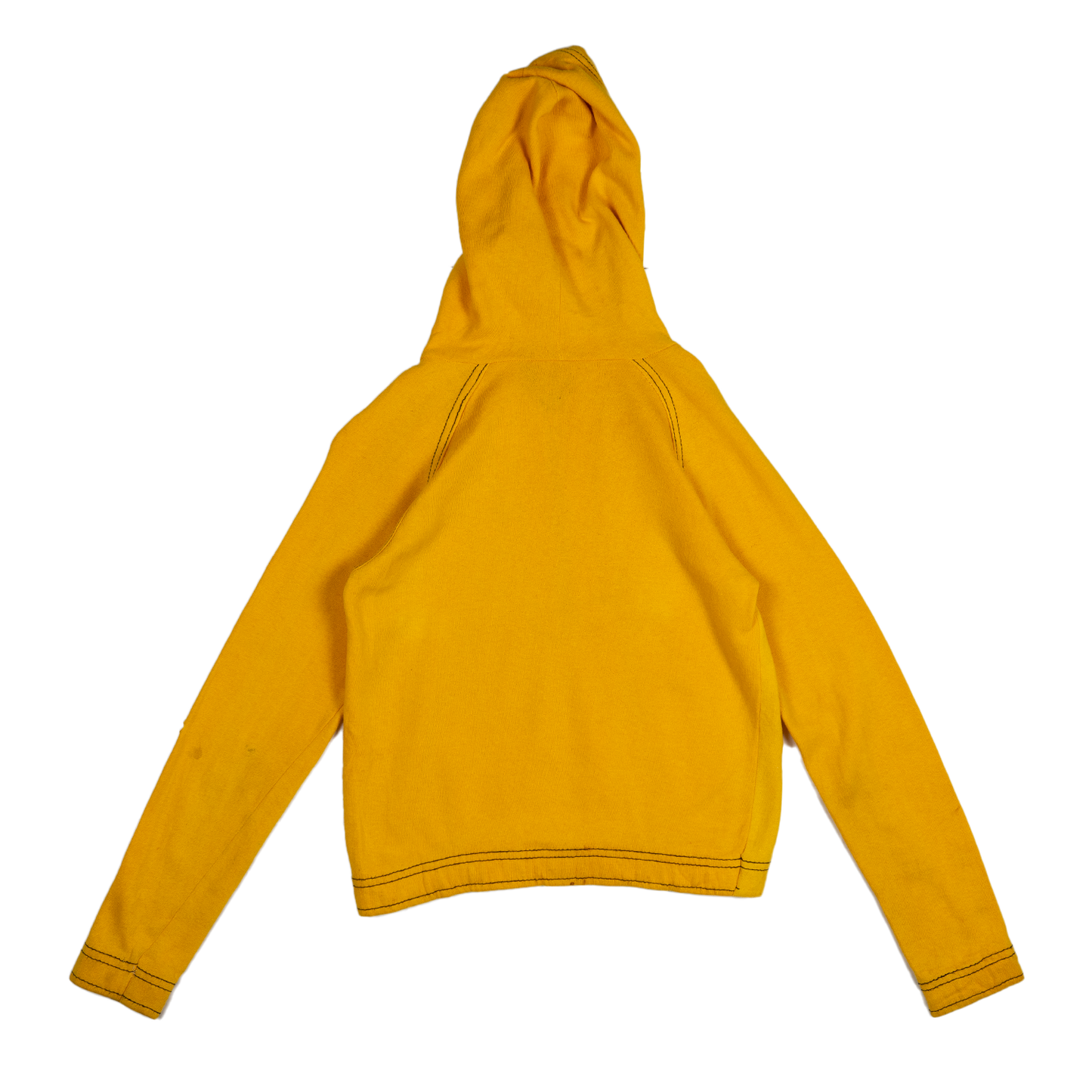 Yellow Quarter Zip Hoodie - 70s