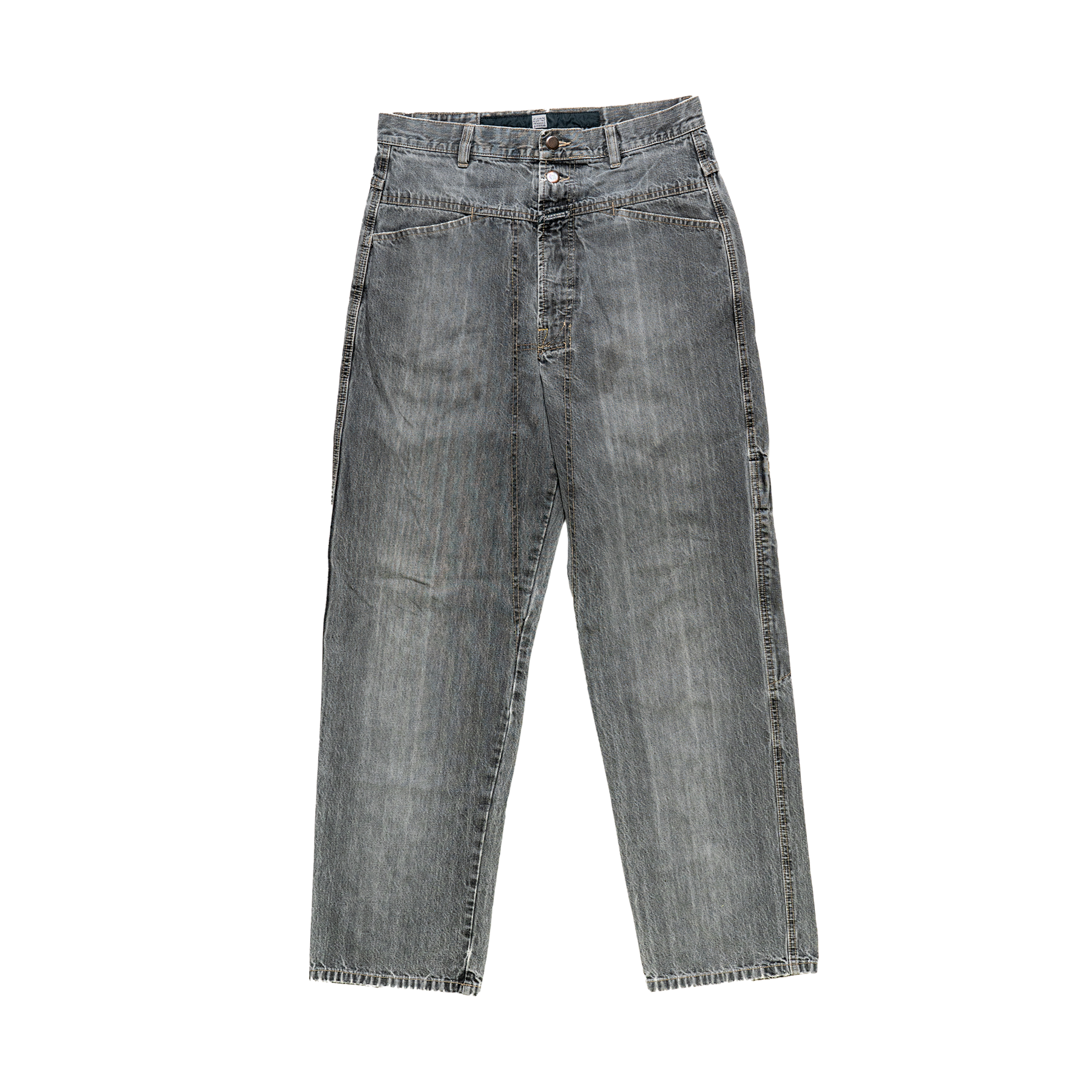 Marithe Francois Girbaud Faded Jeans - Front