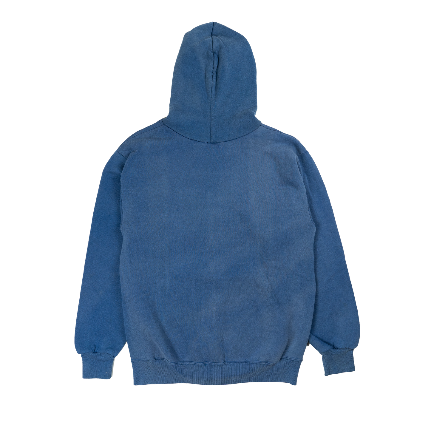 Sun Faded Blank Jerzees Hooded Sweatshirt - Back