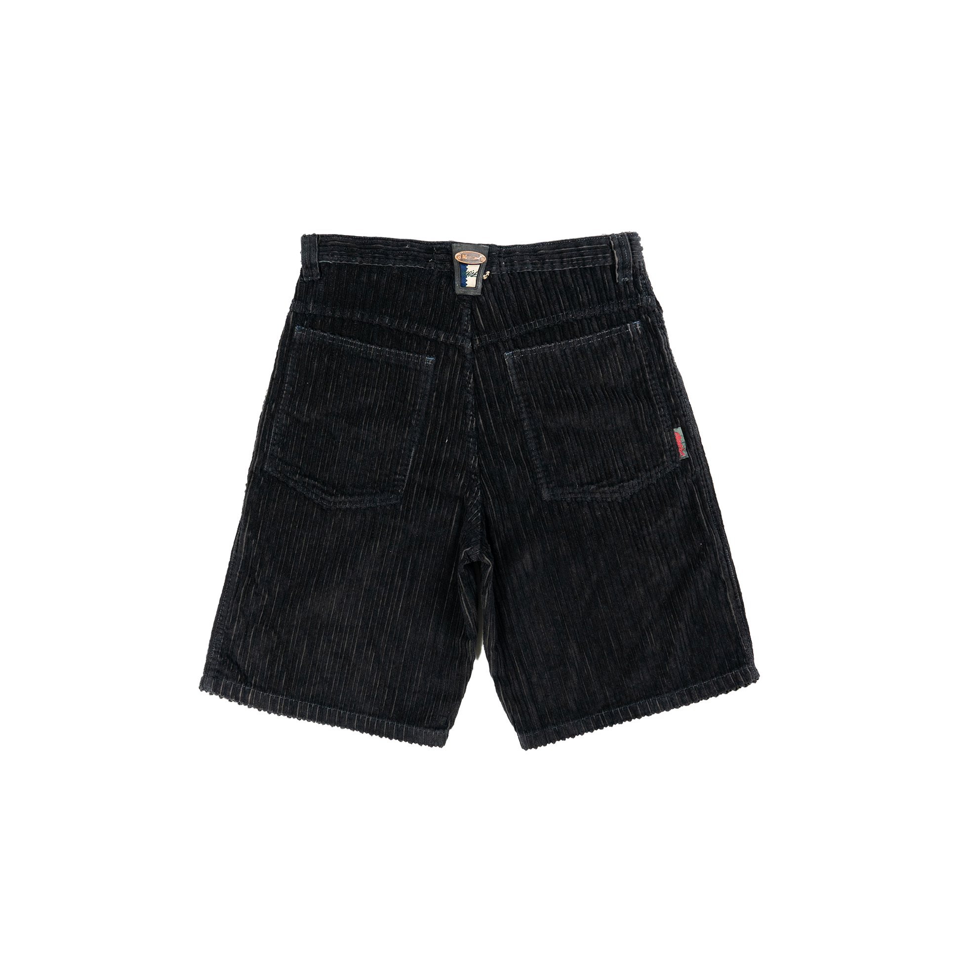 Bleick Black Corduroy Shorts - Back