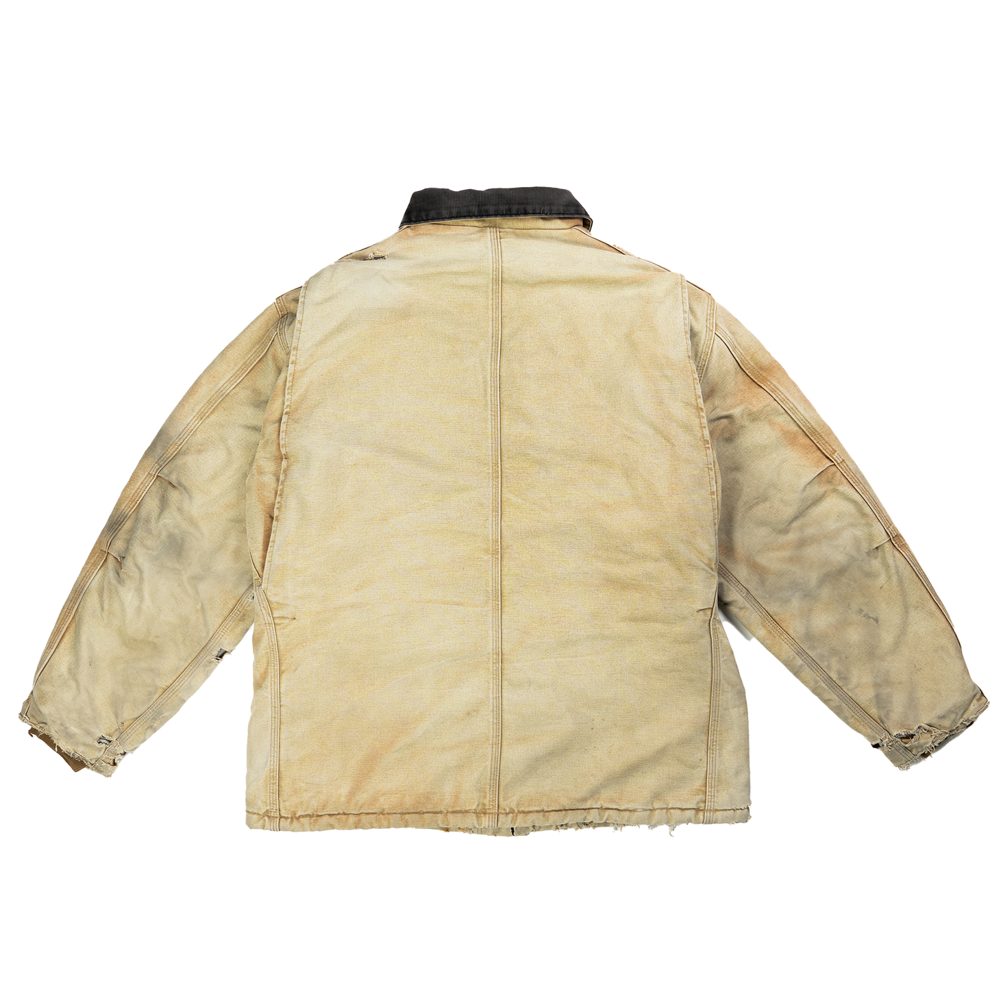 Distressed Sun Faded Carhartt Arctic Jacket - Back