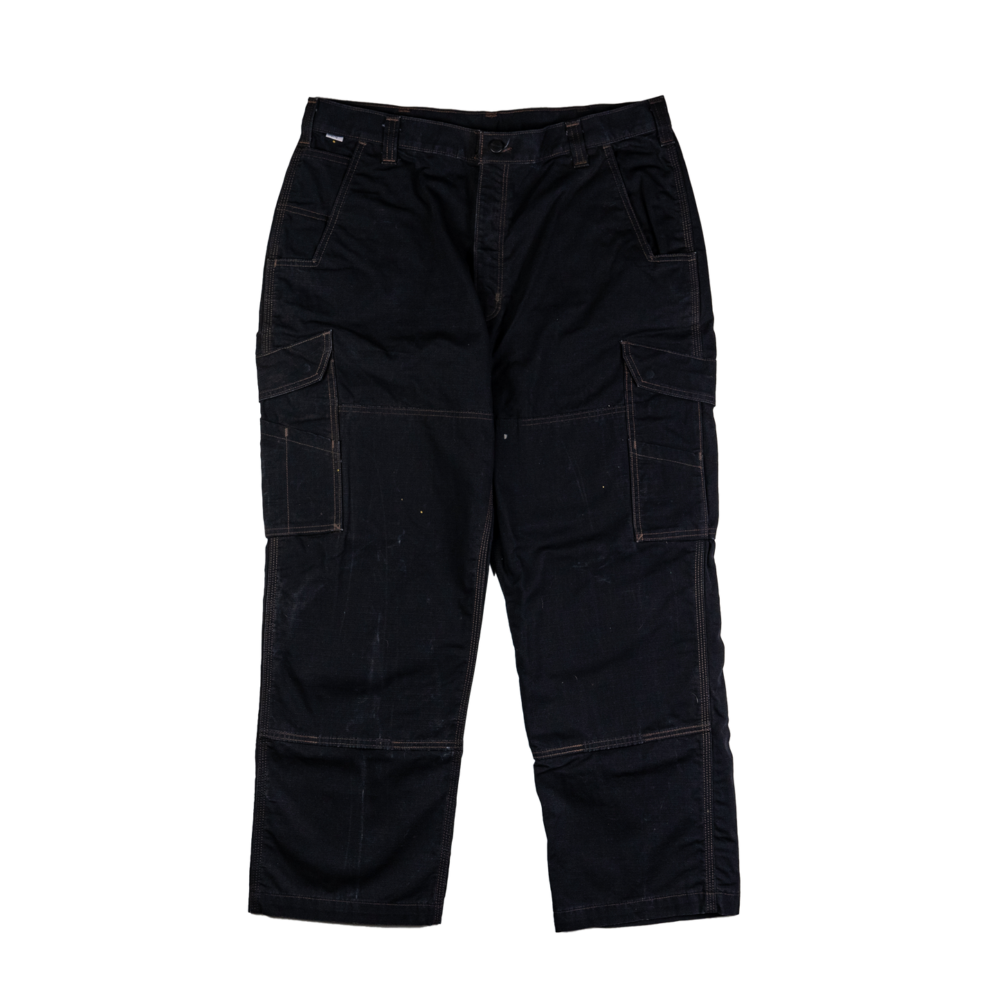 Carhartt Black Flame Resistant Cargo Pants -  Front 