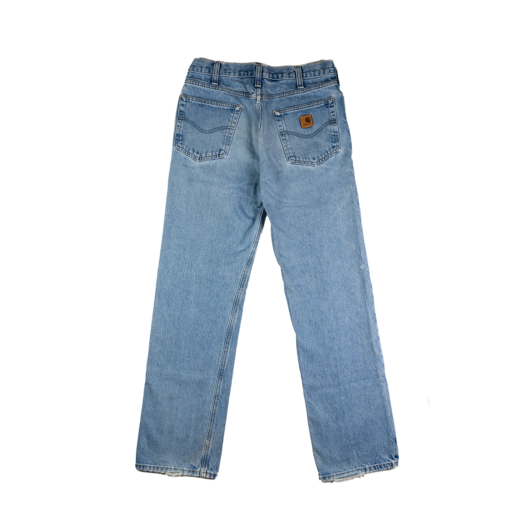 Carhartt Light Wash Distressed Jeans - Back