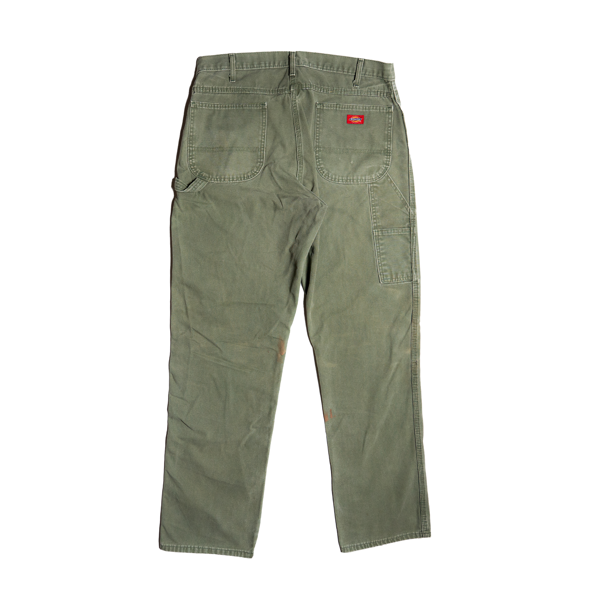 Dickies Olive Green Painter Pants - Back