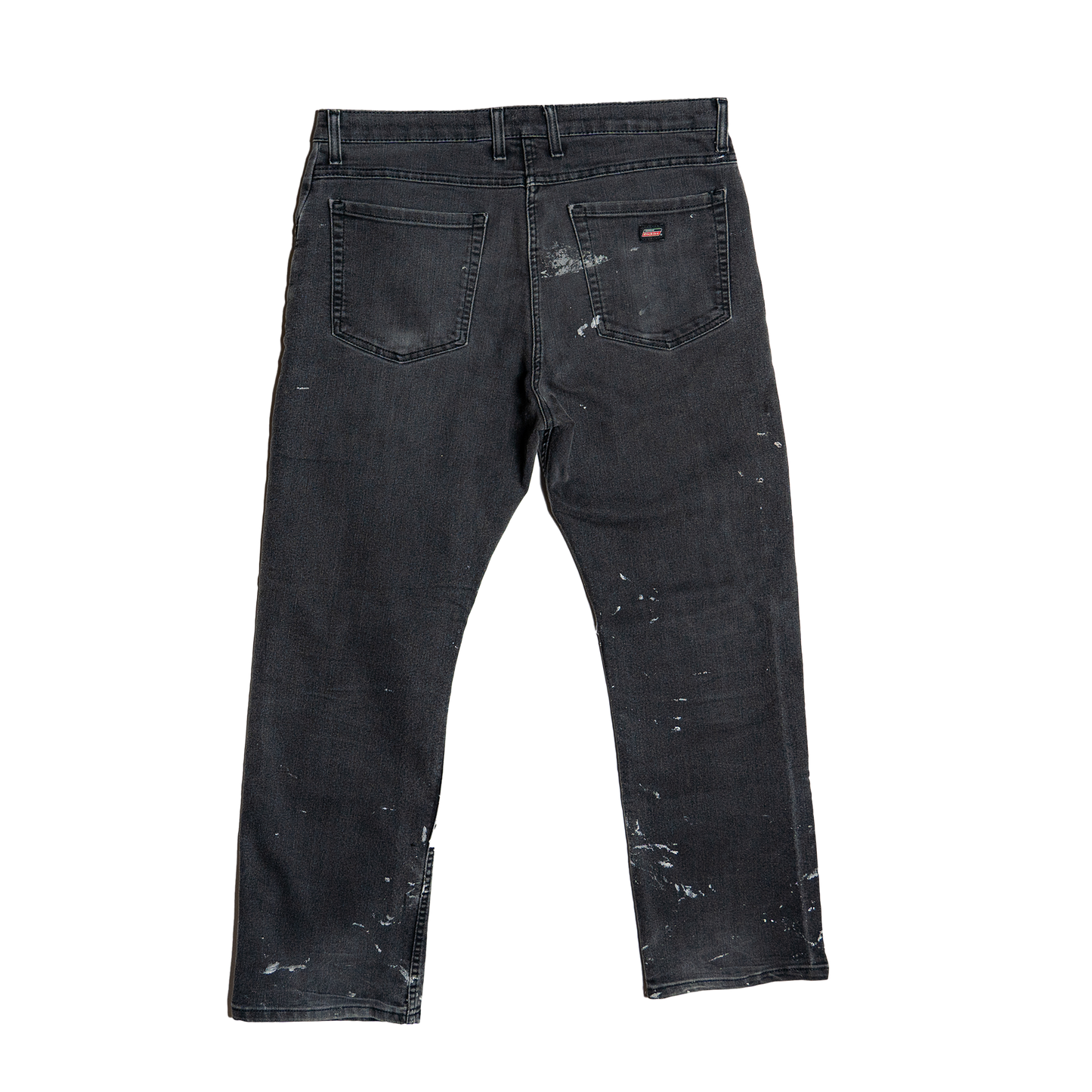 Dickies Paint Splatter Black Pants - Back