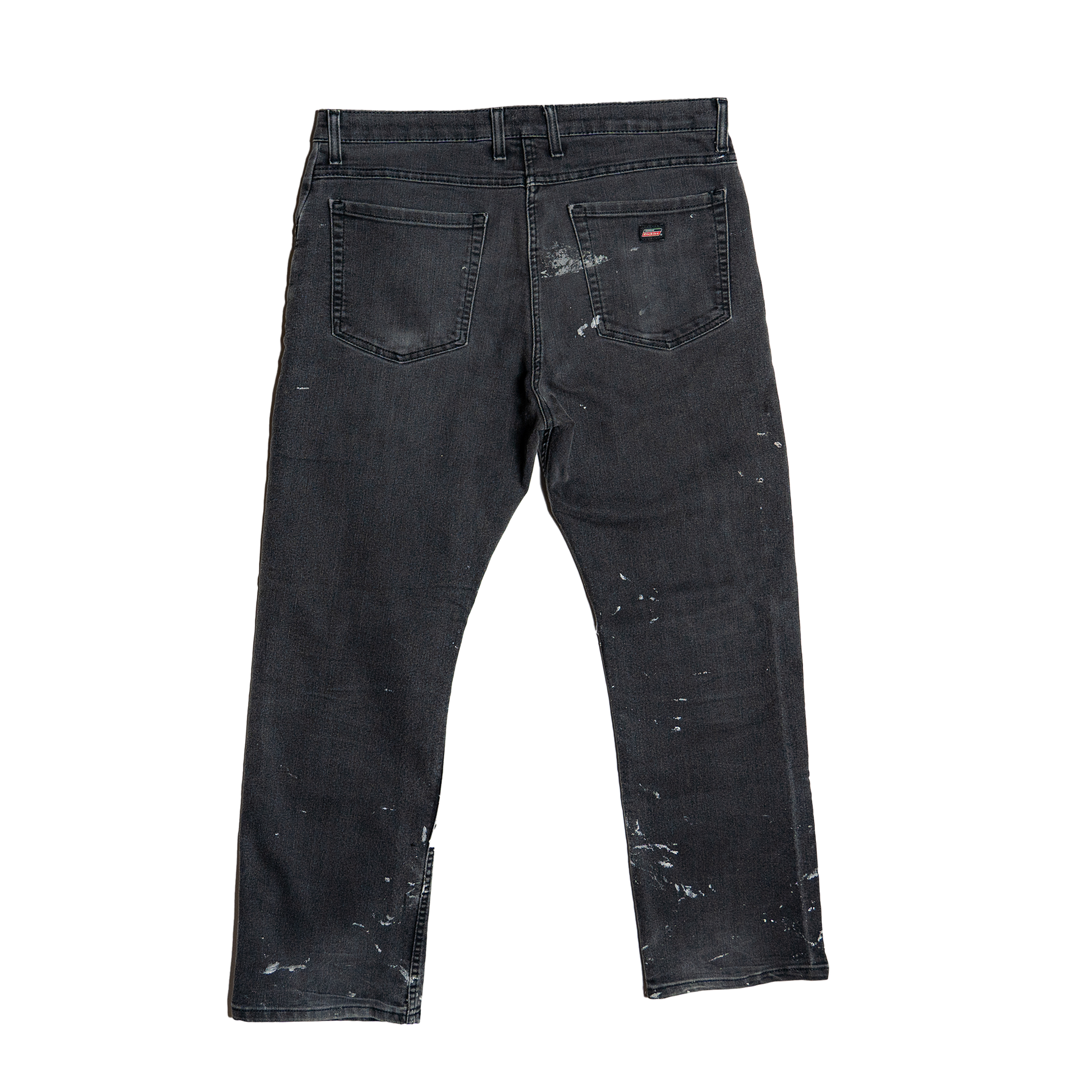 Dickies Paint Splatter Black Pants - Back