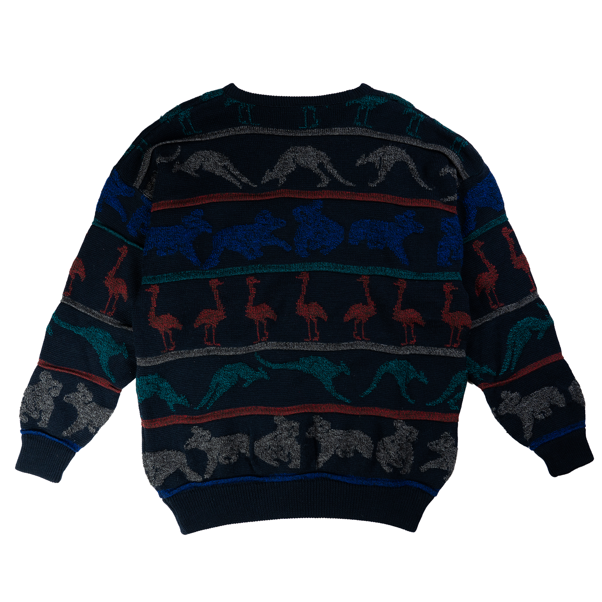 Far Horizons Wool Knit Sweater - Back