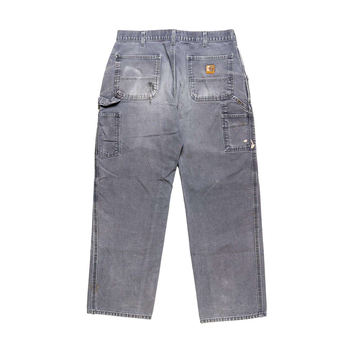 Carhartt Stone Grey Carpenter Pants - Back