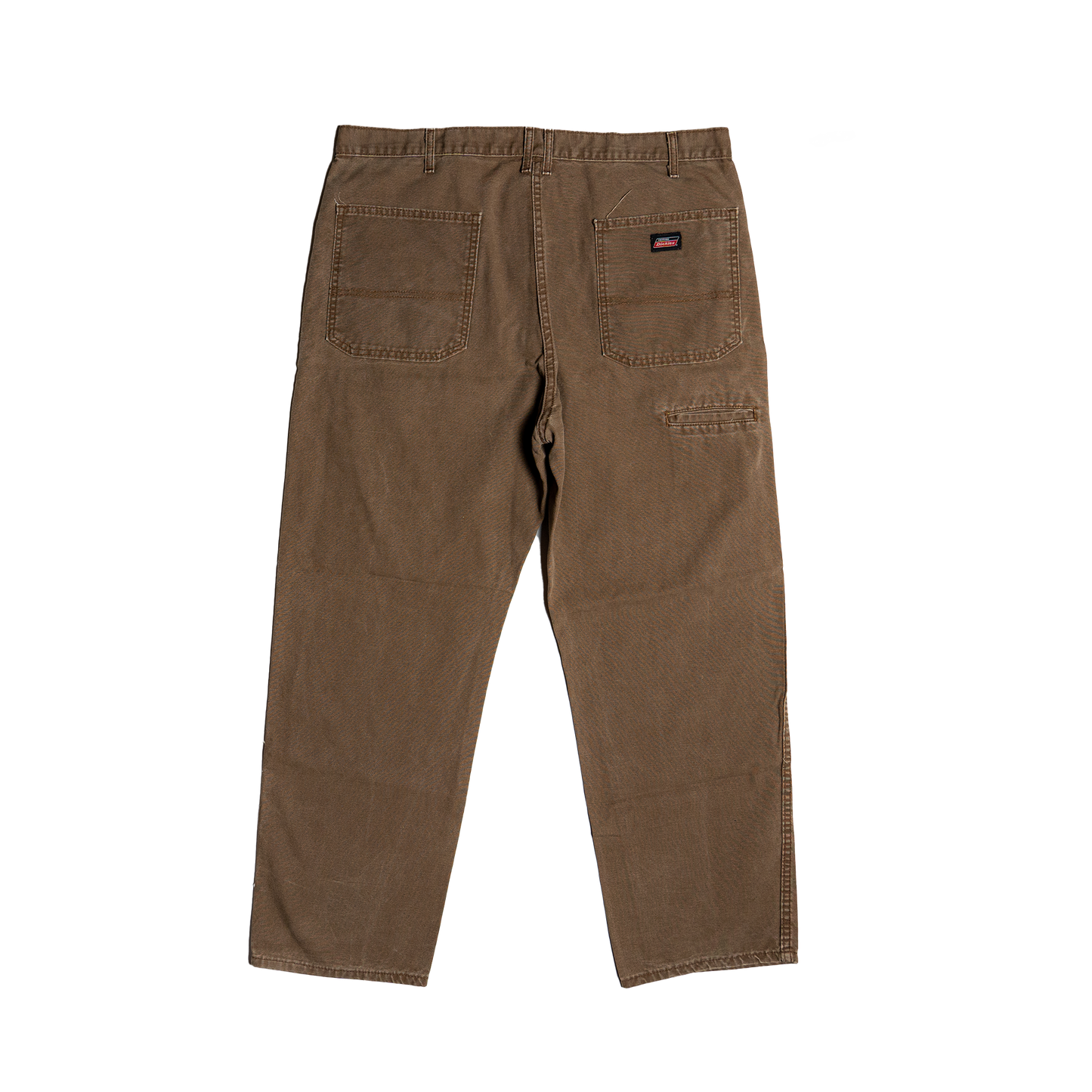 Genuine Dickies Brown Work Pants - Back