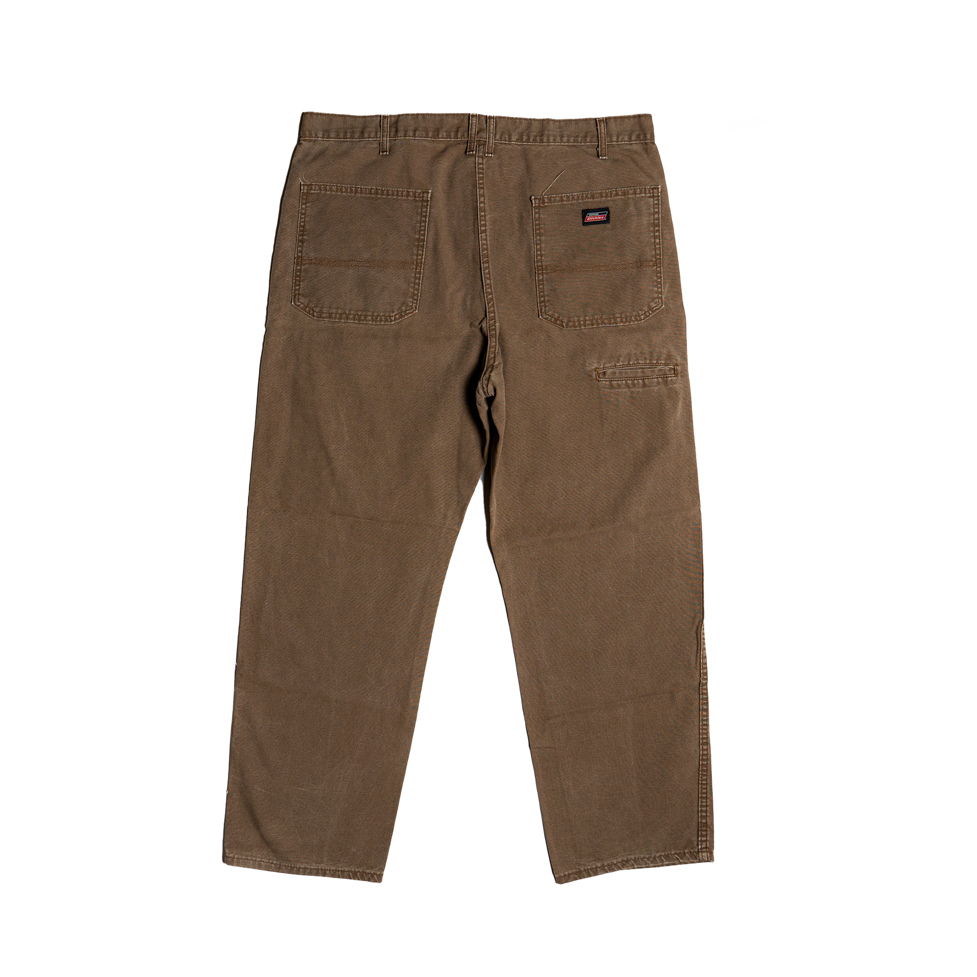 Genuine Dickies Brown Work Pants - Back